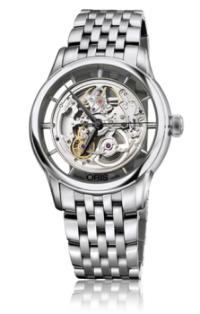 Oris Artelier Translucent Skeleton