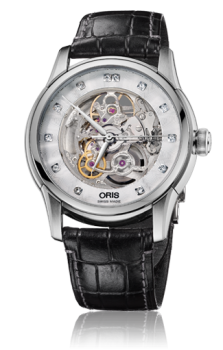 Oris Artelier Skeleton Diamonds