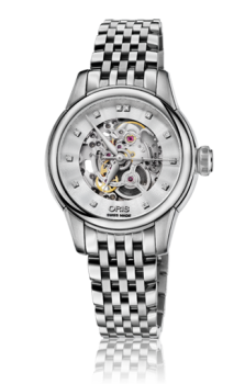 Oris Artelier Skeleton Diamonds