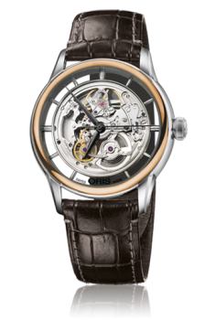 Oris Artelier Translucent Skeleton