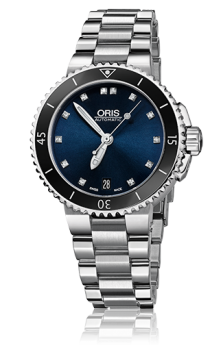 Oris Aquis Date, Diamonds