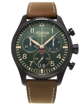 Startimer Pilot Big Date Chronograph Military