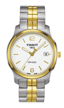 TISSOT PR 100 QUARTZ GENT STEEL