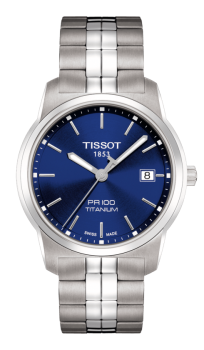 TISSOT PR 100 QUARTZ GENT TITANIUM