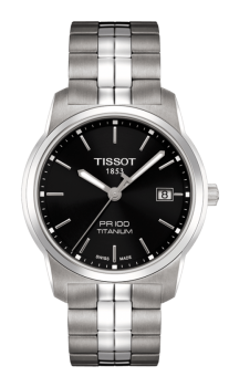 TISSOT PR 100 QUARTZ GENT TITANIUM