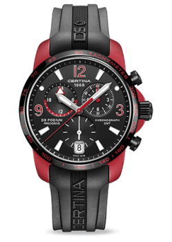 DS Podium Chronograph GMT Aluminium