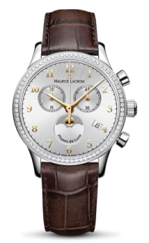 LES CLASSIQUES CHRONOGRAPHE PHASES DE LUNE LADIES