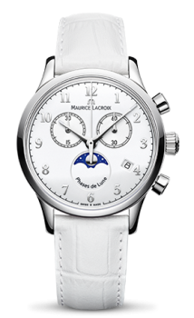 LES CLASSIQUES CHRONOGRAPHE PHASES DE LUNE LADIES