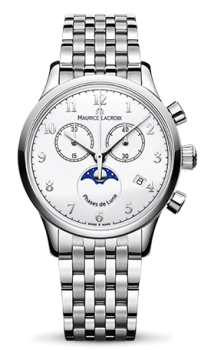 LES CLASSIQUES CHRONOGRAPHE PHASES DE LUNE LADIES