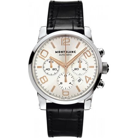 montblanc-timewalker-automatic-silver-dial-numbers-golden-red-needles-and-43-mm-101549