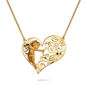 ПОДВЕСКА CORAZÓN ANGELITOS