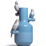 Фарфоровая ваза "PARROT PARADE"