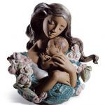 Фарфоровая статуэтка Счастливое материнство