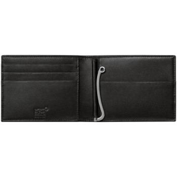 Бумажник 4сс Montblanc Nightflight с зажимом для банкнот