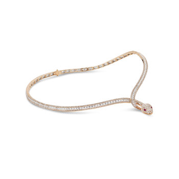 SNAKE HAUTE COUTURE NECKLACE