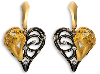 Серьги CORAZON MUJER