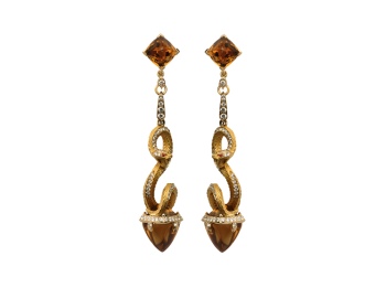 Серьги SNAKE LONG