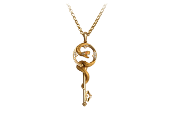 Ожерелье SNAKE KEY BIG