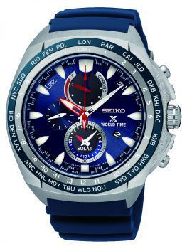 World Time Solar Chronograph